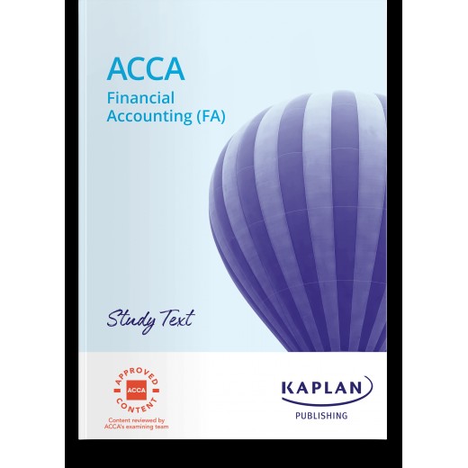ACCA F3 (FA) Financial Accounting STUDY TEXT 2023-2024